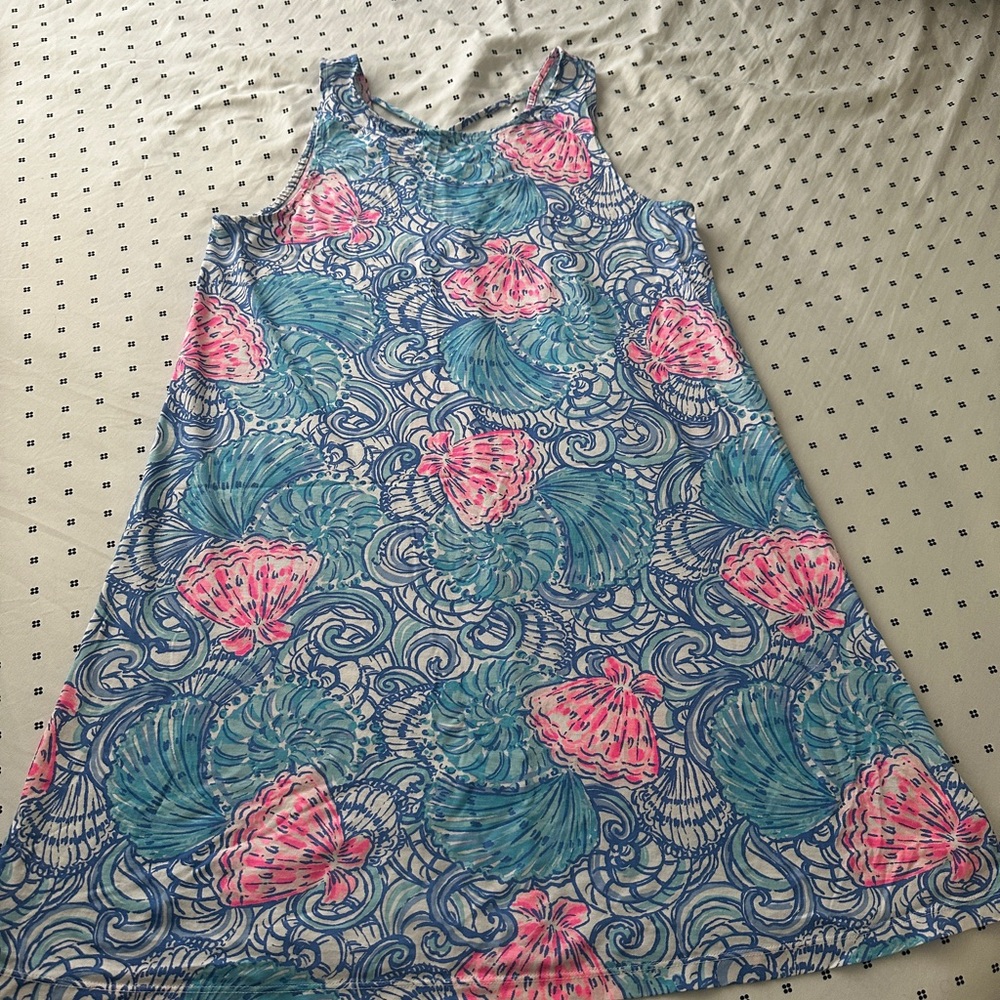 Colorful Seashell Print Tank Top